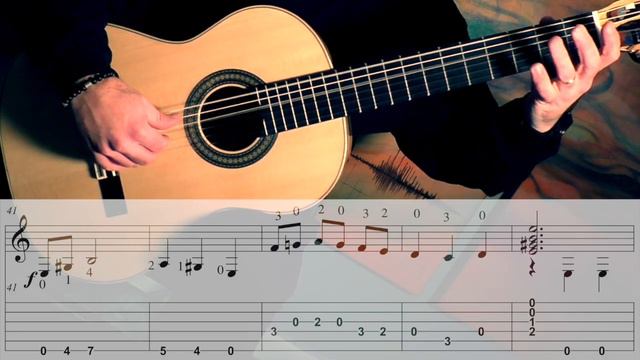MALAGUENA - Easy Arrangement With (partial TAB) - Fingerstyle Guitar