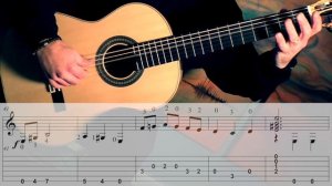 MALAGUENA - Easy Arrangement with (partial TAB) - Fingerstyle Guitar
