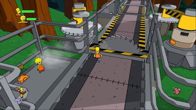 THE SIMPSONS PS3 GAME BART LISA LENNY KARL BURNS , OH MY #thesimpsons #ps3 #playstation