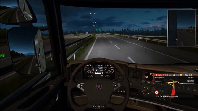 Euro Truck Simulator 2 - Core 2 Quad - Gameplay - PC смотреть онлайн