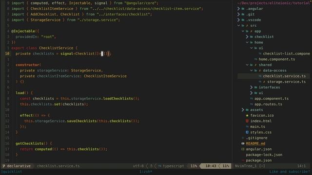 The problem with going "full declarative" in Angular смотреть онлайн