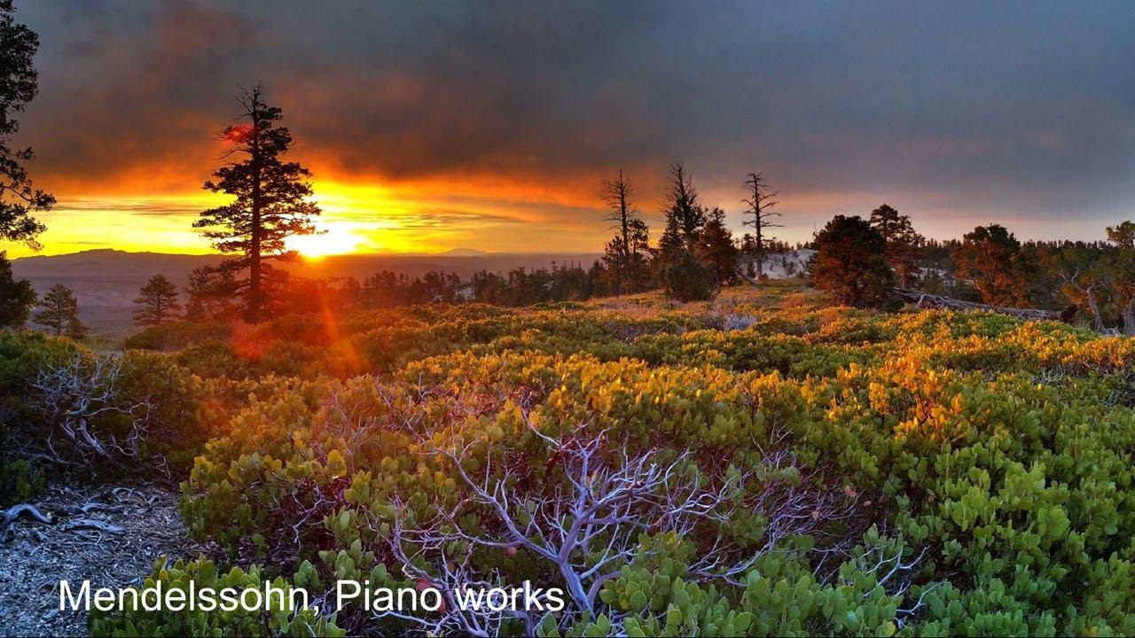 Classical Music, Mendelssohn Piano Works