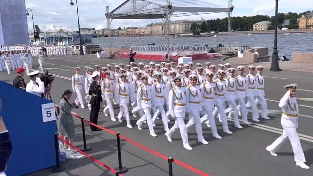 Парад ВМФ Юнармия смотреть онлайн