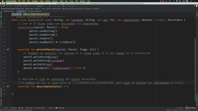 Cursos/Aprende.a.programar.Android.con.Kotlin.+.Firebase.+.Google/046 Intents con objetos смотреть онлайн