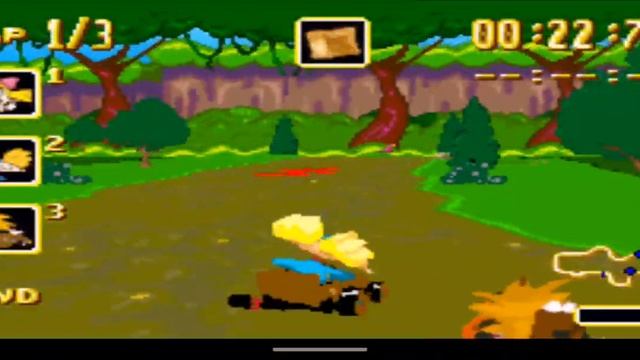 Nicktoons Racing Walkthrough Gameplay Hey Arnold Cup 1 GBA смотреть онлайн