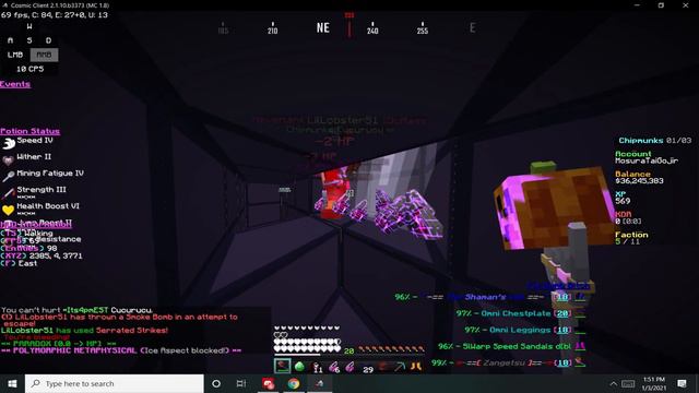 Cosmicpvp test server Montage / DecimateMC #2 Carnage смотреть онлайн
