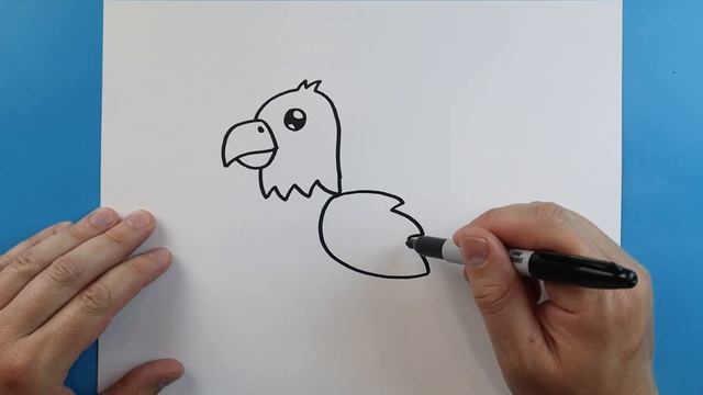 How to Draw a CARTOON EAGLE смотреть онлайн