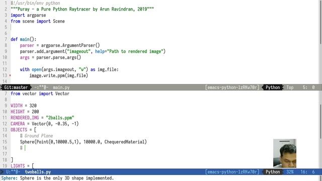 Building a Ray Tracer in Python - Part 5 (Some Light Reflections) смотреть онлайн