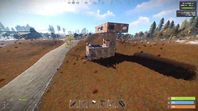 Разнообразие домов наших игроков восхищает! RUST смотреть онлайн