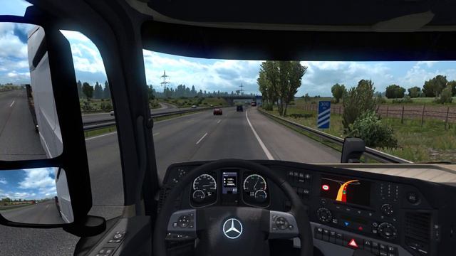 4. Rostock-Hanover | ETS-2 | Mercedes Actros | Forklifts смотреть онлайн
