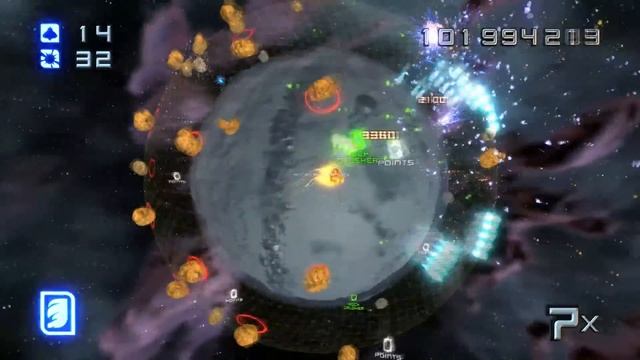 Super Stardust HD (PS3) Gameplay - Segomo смотреть онлайн
