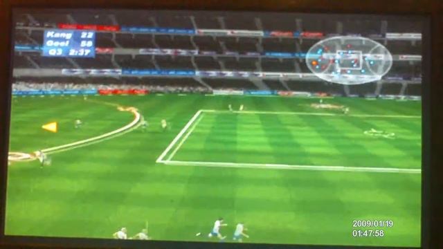 AFL Live 2003 Gameplay Geelong Vs North Melbourne 3rd Quarter смотреть онлайн
