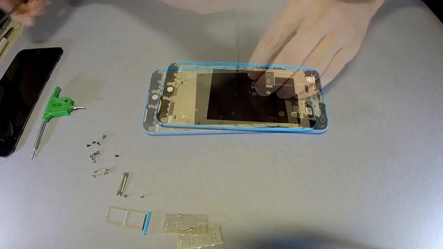 Как разобрать Meizu M1 Note disassembly