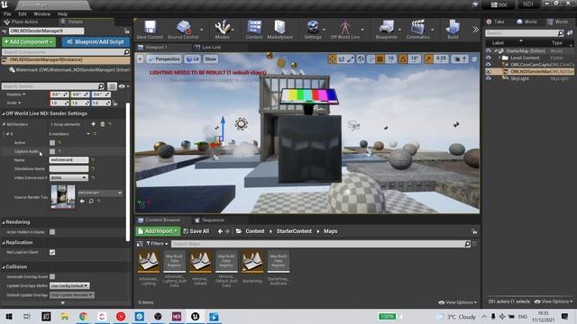 How to live-stream video from Unreal Engine using NDI смотреть онлайн