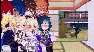 Genshin impact reacts to y/n | part 2 | repost