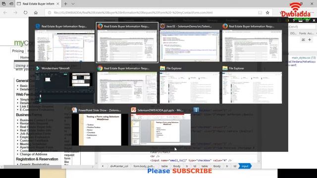 Testing a Form Element Checkbox,Radiobutton in Selenium WebDriver | Selenium tutorial смотреть онлайн