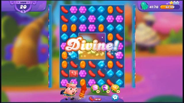 Candy Crush Friends Saga Level 1000 - NO BOOSTERS ??? | SKILLGAMING ✔️
