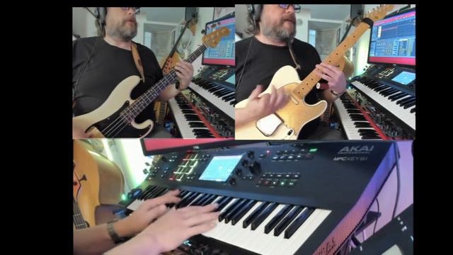Akai MPC Key 61 Vig P-Bass and Vig Tele! THE VIGS! смотреть онлайн