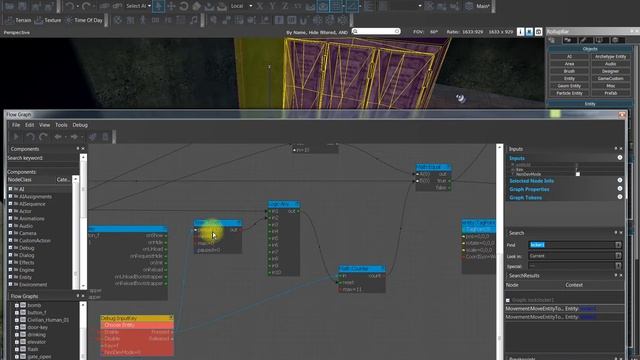 Cryengine #56 Двигаем объект, чтобы загородить пространство от преследования. Flow Graph (уроки) смотреть онлайн