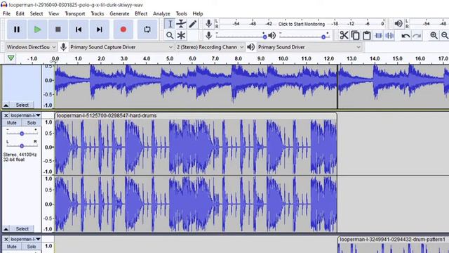 HOW TO MAKE A NICE BEAT IN UNDER 10 MINUTES WITH LOOPERMAN AND AUDACITY смотреть онлайн