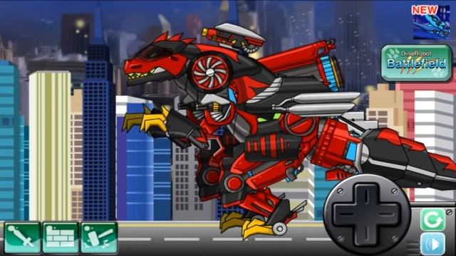 Combine! Dino Robot T Rex The Highway Game смотреть онлайн