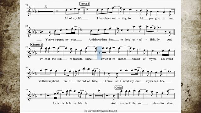Valentine - Bb(Tenor/Soprano) Sax смотреть онлайн