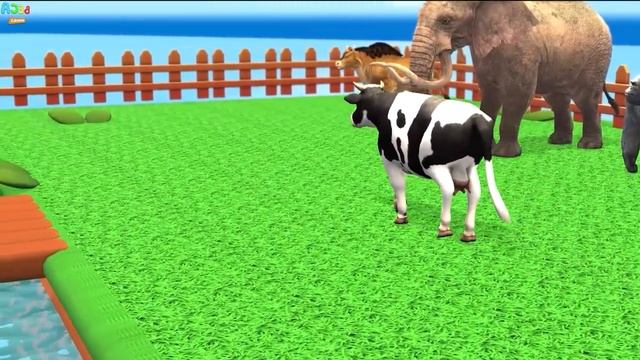 5 Giant Duck, Monkey, Piglet, chicken, dog, elephant, cow, sheep Transfiguration funny animal 2023 смотреть онлайн