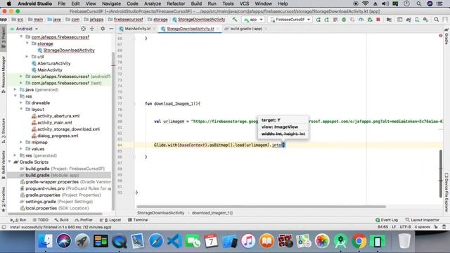 Firebase Storage - Download Imagem Pela URL - Kotlin смотреть онлайн