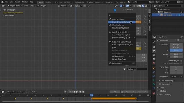 Blender 2.8: Bouncing Ball - Squash & Stretch Rigging and Animation смотреть онлайн