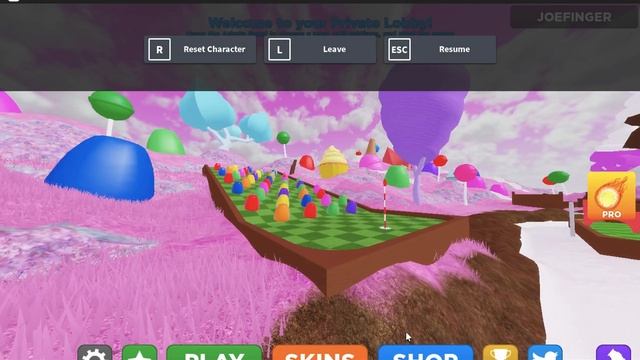 NEW CANDY HOLE 14 HIO | Roblox Super Golf смотреть онлайн