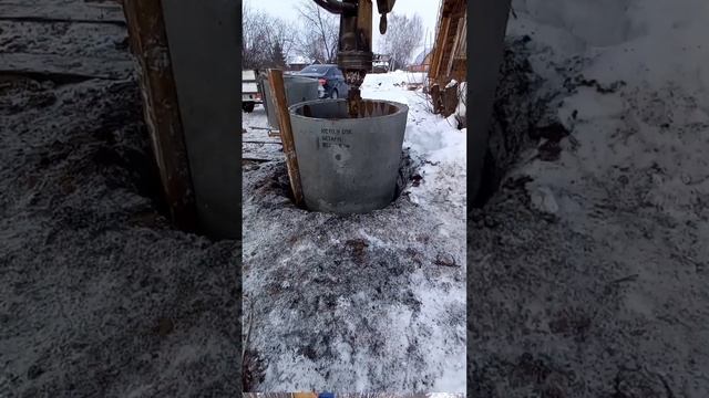 Прошли плывун, поставили на плотную глину смотреть онлайн