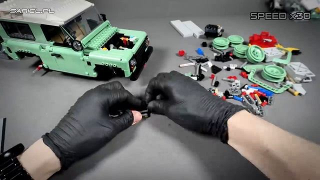 LEGO 10317: Land Rover Classic Defender 90 - HANDS-ON REVIEW смотреть онлайн