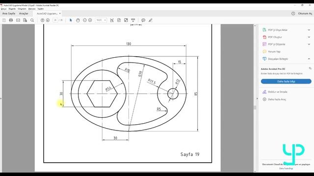 15 AutoCAD 2018 Ellipse, Arc, Polygon, Circle смотреть онлайн