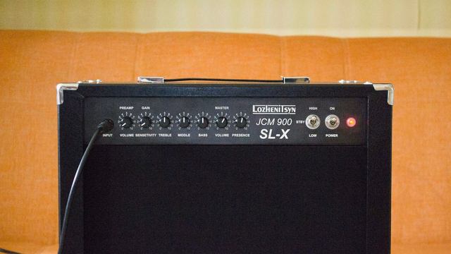 Клон Marshall JCM900 SL-X в миксе смотреть онлайн
