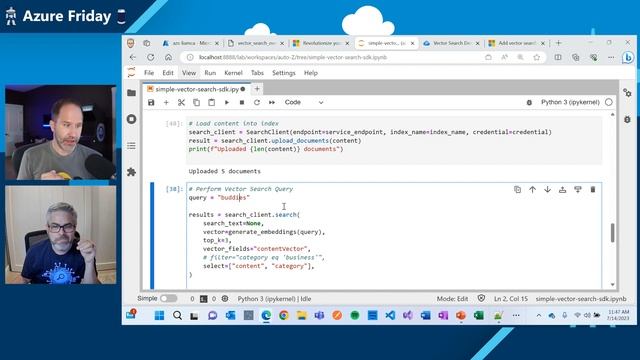 Introducing Vector Search in Azure Cognitive Search | Azure Friday смотреть онлайн