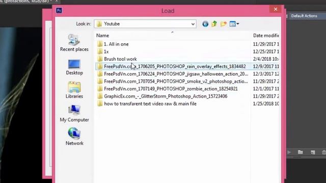 Palette Knife Photoshop Action Tutorial | Multi Tech смотреть онлайн