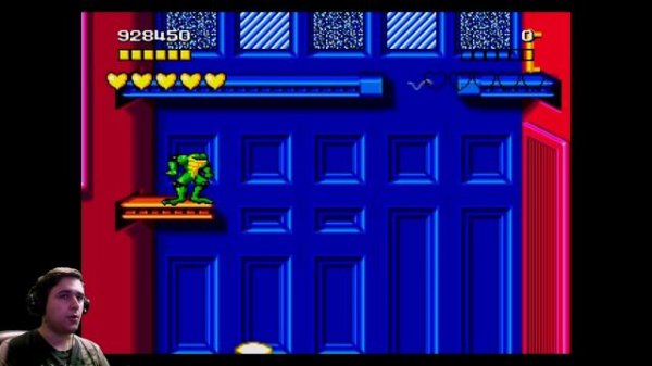 BATTLETOADS ретро прохождение игры на SEGA | Боевые жабы СЕГА