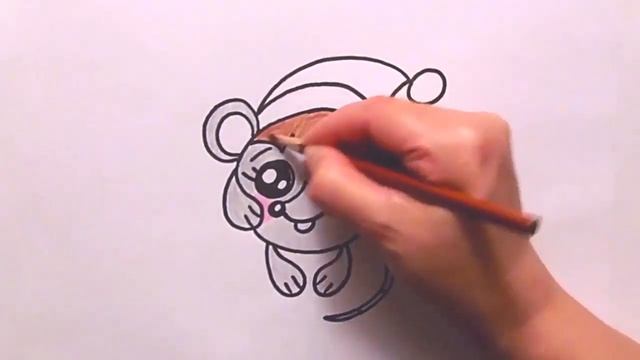 Как Нарисовать Крысу?Символ 2020 года❄️Как нарисовать Мышку?How to Draw a Mouse смотреть онлайн