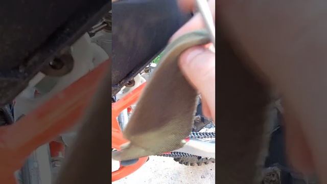 как обслужить фильтр бокс на KAYO TT125