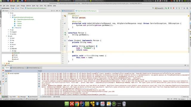 Java EE 46: CDI 3: Quantifier смотреть онлайн