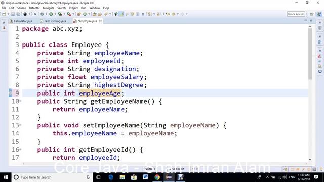 Lecture-3 Portability in java, Java bean, data hiding, this reference, getter and setter methods смотреть онлайн