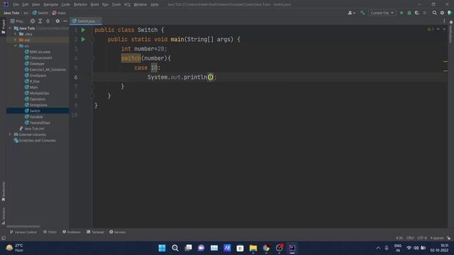 Java Tutorial for Beginners - Switch Statement in Java смотреть онлайн