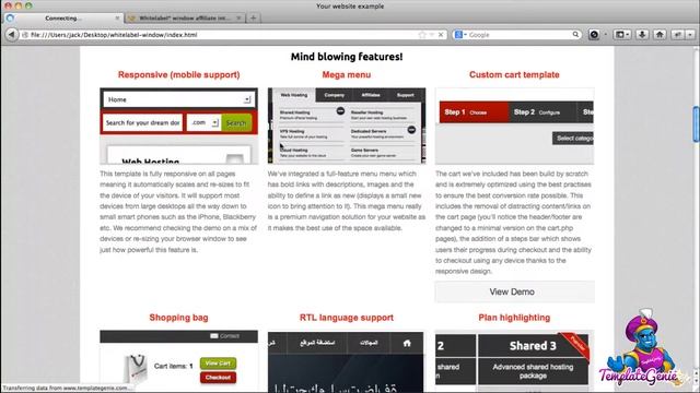 Web hosting template affiliate program - iframe whitelabel* integration! смотреть онлайн