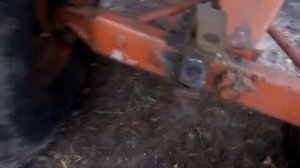 Транспортировка комбайна Нива ск 5 . Жесткой сцепкой