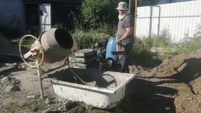 Заливка армопояса, строю дом из теплоблока смотреть онлайн