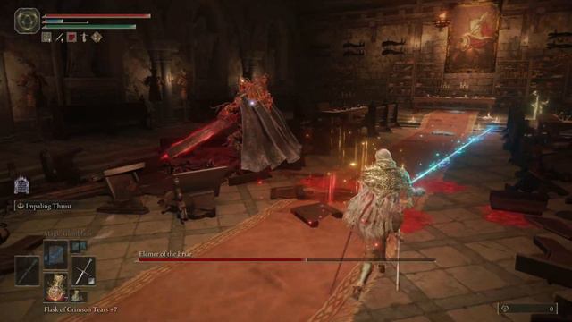 ELDEN RING lvl 40 Elemer of the Briar (Shaded Castle) - no shield смотреть онлайн