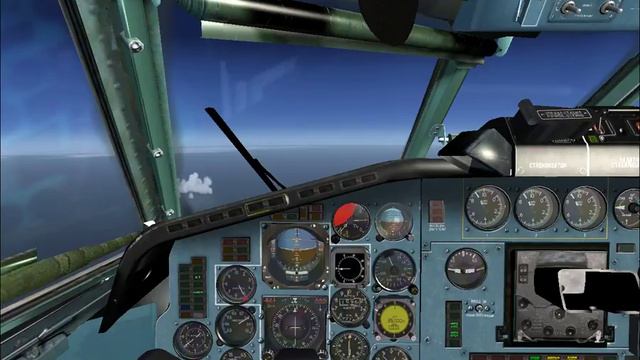 FSX ТУ-154 Б-2 Полет в Тикси смотреть онлайн