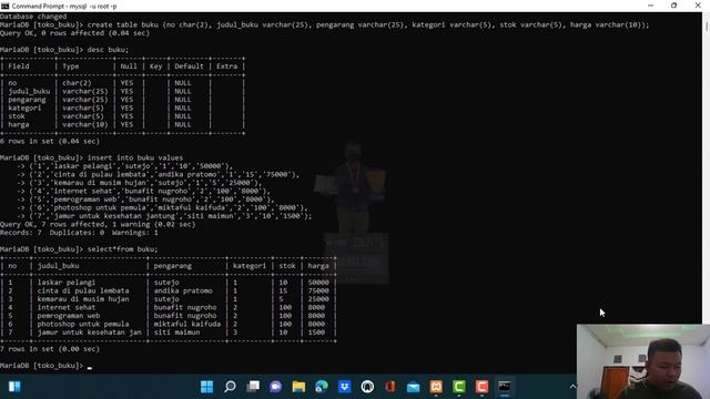 Modul#3 Fungsi-fungsi pustaka mysql смотреть онлайн