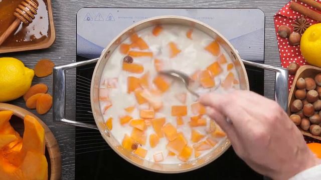 Рисовая каша с тыквой смотреть онлайн