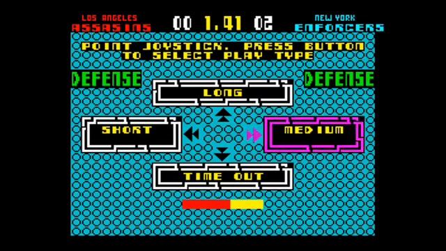 Cyberball ZX Spectrum смотреть онлайн
